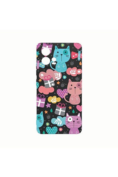 bestcase Husa Silicon, Compatibila Cu Motorola Edge 30 Fusion, Lovely Cat, Re...
