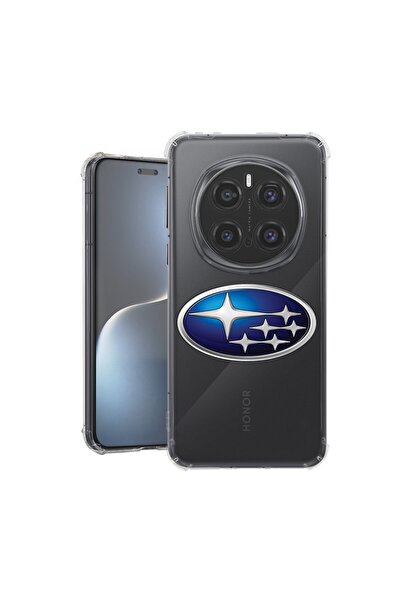 bestcase Калъф за Honor Magic7 Pro, Удароустойчив 1.5ММ, Субару, Защита на ка...