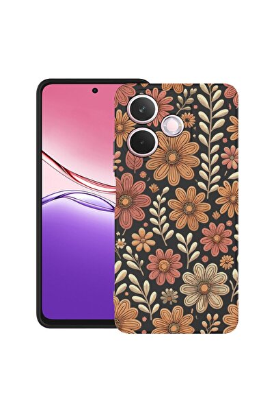 bestcase ¬Æ Husa TPU Ultra Slim Compatibila cu OPPO A5 Pro, Floral Aesthetic ...