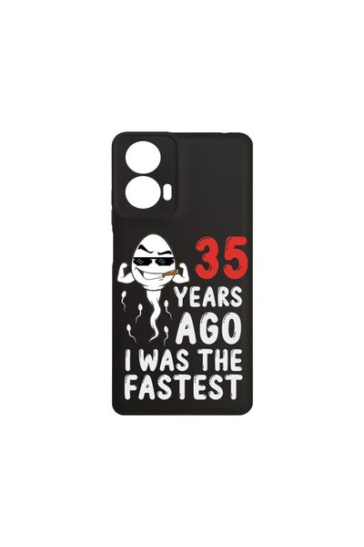 bestcase ¬Æ Husa Slim Silicon pentru Motorola Moto E14 / Moto G04, 35 Years a...