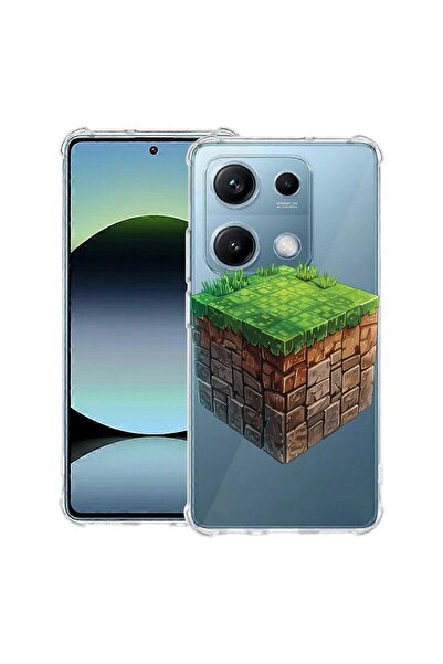 bestcase ¬Æ Husa Anti Shock Compatibil cu OPPO A6 Pro, cu Design Minecraft Wo...