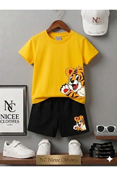 NC Nicee Clothes ΚΑΛΟΚΑΙΡΙΝΟ ΠΑΙΔΙΚΟ ΜΠΛΟΥΖΑΚΙ ΚΑΙ ΣΟΡΤΣ UNISEX (ΜΙΚΡΟ ΛΙΑΟΝΤ...