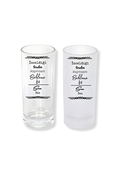 Ghostbastır Raki Glass with or Without Ice Option – 1 Stylish Presentation Gl...