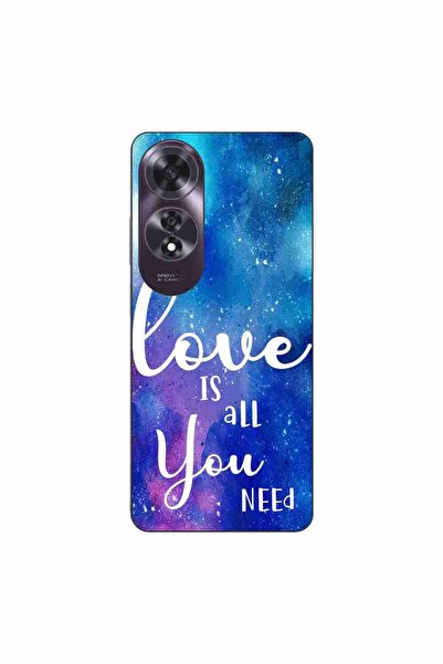 OEM Husa compatibila cu Oppo A60 4G Silicon Gel Tpu Model Love Is All You Need