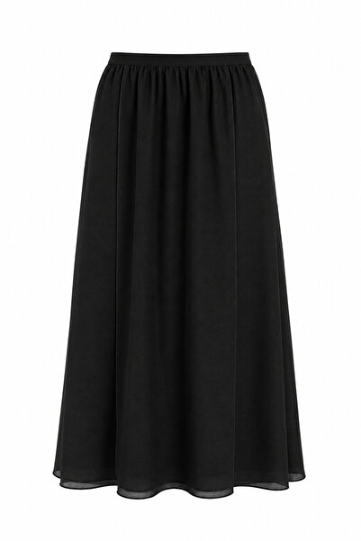 HAZELANNA Piece Black Skirt