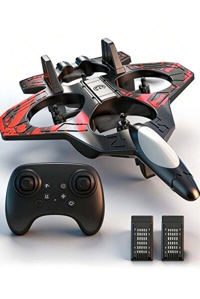 Arabest RC Remote Control Airplane,3D Flips,24 Min Flight,50M Range,Red