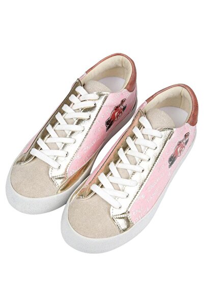 Dogo Γυναικεία Vegan Δερμάτινα Ροζ Sneakers - Peak Tasarım
