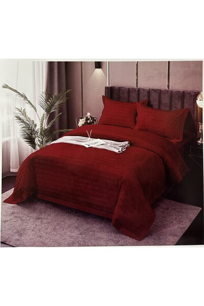 Casa Pucioasa Damask 4-Piece Duvet Cover Set with Stretchy