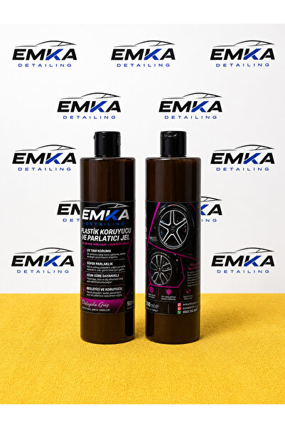 Emka Lastik Koruyucu ve Parlatıcı Jel – Islak Görünüm & Uzun Süreli Koruma 500ml