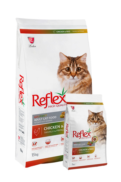 Reflex Adult Cat Food Gourmet Chicken & Rice 15 Kg