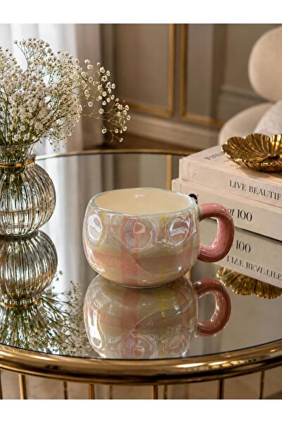 ACAR Gummy Pearlescent Mug 300 ml Tkebt Nadi̇ne