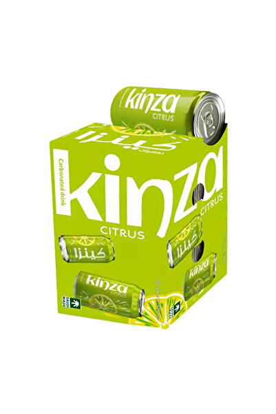 Kinza Citrus Carbonated Soda Can 320ml