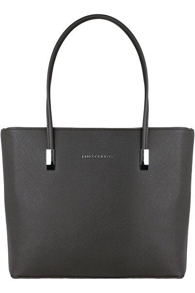 LINO PERROS Faux Leather Handbag