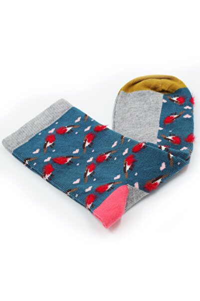 Serena Women's organic seamless socks with pussies