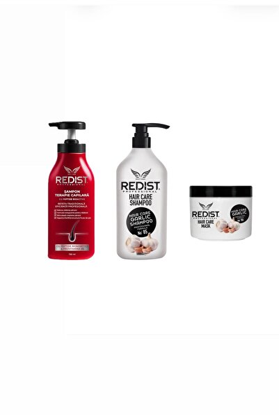 Redist Set Sampon Garlic 1000 ml+Masca Garlic 475 ml+Sampon Terapie Capilara ...