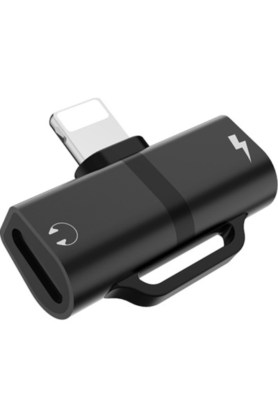 Hoco Convertor tip Lightning Hoco, LS20, Incarcare 2A, interfata audio tip Li...