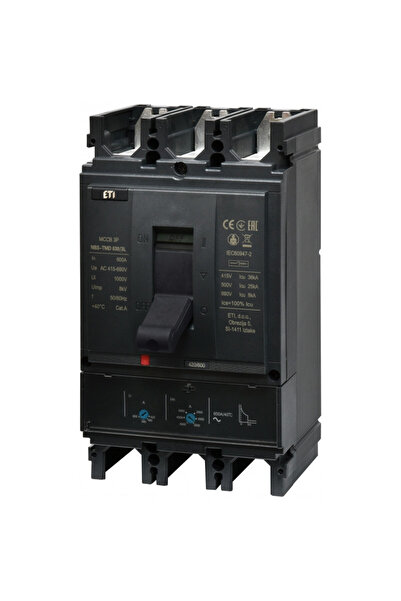 Eti circuit breaker in car nbs-tmd 630/3l 600a 3p 004673132