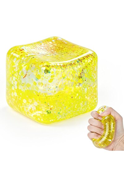 Needoh Cub senzorial squishy cu sclipici, cu revenire lentă