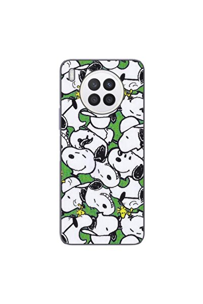 OEM Θήκη συμβατή με Huawei Nova 8i, από σιλικόνη gel TPU, με σχέδιο Snoopy.