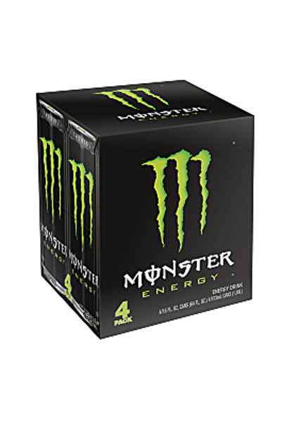 MONSTER Băutură energizantă, Verde, Cană 4 X 0.5 l