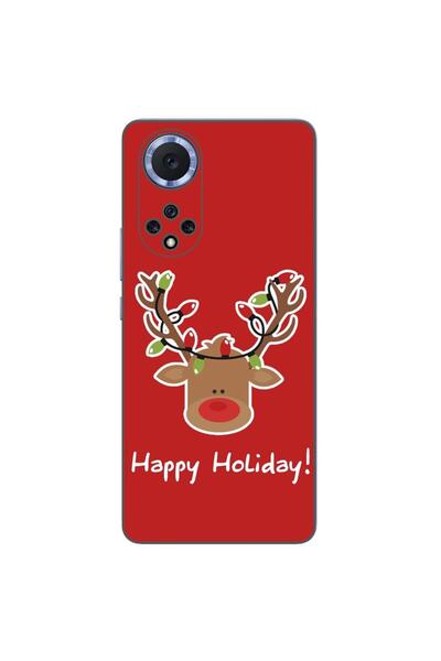 OEM Husa compatibila cu Huawei Nova 9 Silicon Gel Tpu Model Craciun Ren Happy...