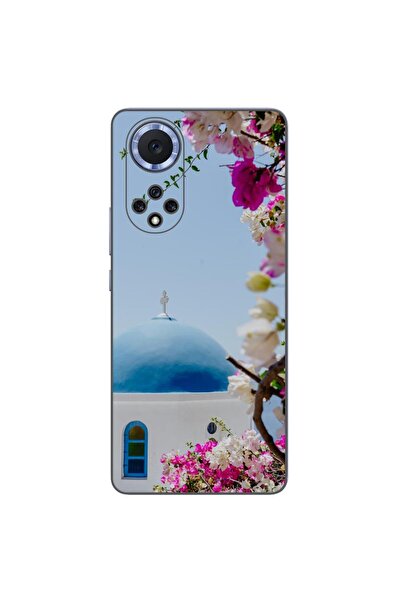 OEM Θήκη συμβατή με Huawei Nova 9 Σιλικόνης Gel TPU με σχέδιο Ελλάδα Σαντορίνη
