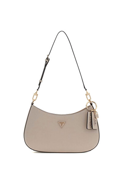 Guess μπεζ πούρο τσάντα ώμου Noelle ZG967218