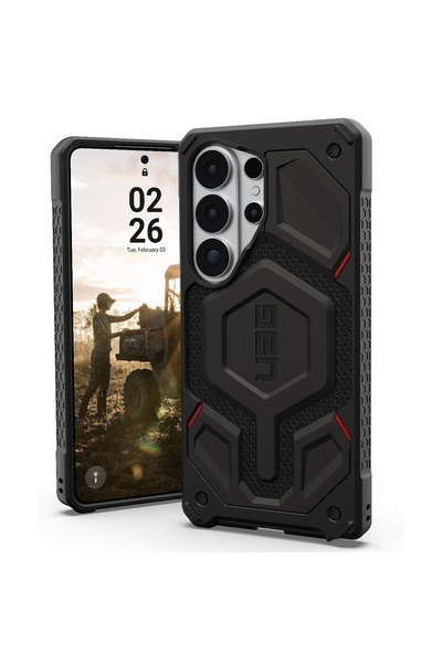 UAG Husa Monarch Pro Magnetic Samsung Galaxy S26 Ultra Kevlar Black