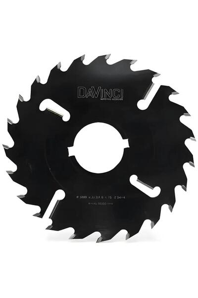 ALAVAN DaVinci 800x7x75mm 36+8 diş Çoklu Dilme Testeresi - Isıl İşlemli Boya | Endüstriyel TCT Elmas Daire