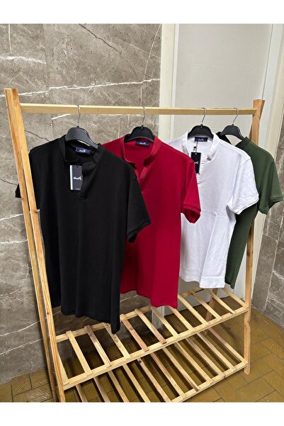 MFZ Giyim Hakim Collar 4-Pack Men's T-Shirt