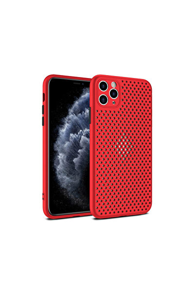 lemontti Protectie Spate Bubble LEMHBIXIIPMR pentru Apple iPhone Pro Max (Rosu)