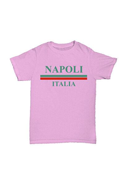 l'eivor Tricou din bumbac imprimat Napoli Italia