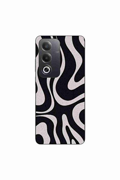OEM Husa compatibila cu Oppo A80 Silicon Gel Tpu Model Monochrome Hypnotic