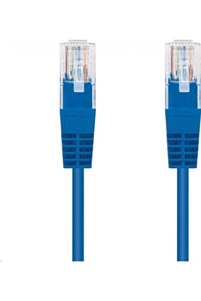 C-TECH kabel patchcord Cat5e, UTP, modr√Ω, 2m