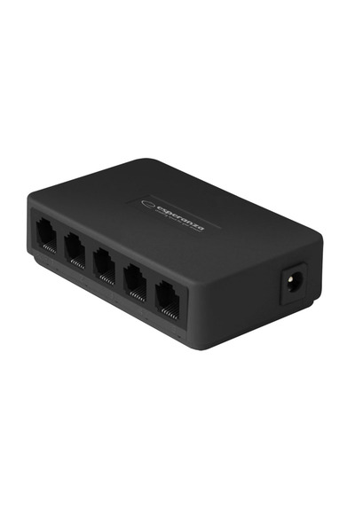 ESPERANZA SWITCH 5-PORTOWY 10/100/1000 ONYX