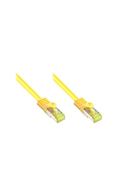 Good Connections Cablu patch Cat.7, cablu brut, galben, 3m