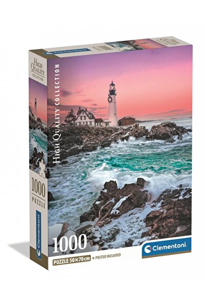 CLEMENTONI Puzzle 1000 Prima zăpadă la Portland Head