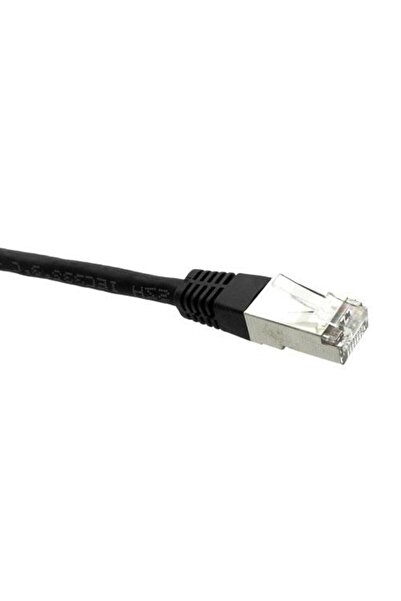 BLACK BOX Cablu patch CAT6 GIGATRUE FTP LSZH negru 0.5M EVE637-00M5, 0.5 m, C...