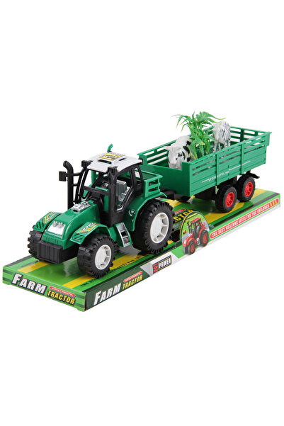 Trifox Tractor cu remorcă și animale de companie