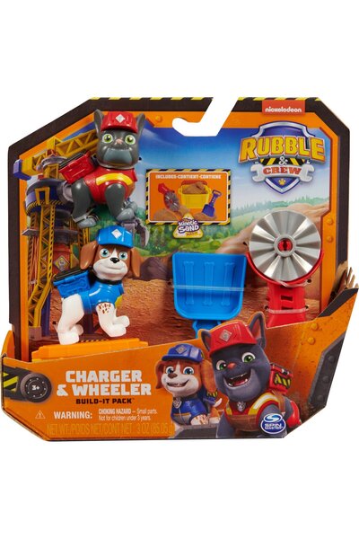 Spinmaster Nisipul cinetic Psi Patrol Rubble și echipa sa