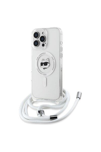 Karl Lagerfeld IML Choupette Head & Cord MagSafe - Husă iPhone 16 Pro Max (tr...