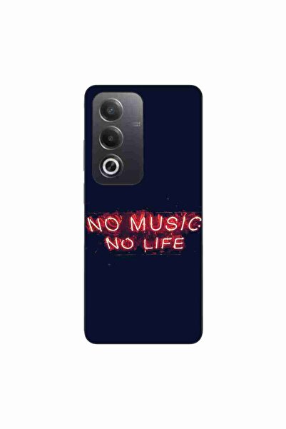 OEM Husa compatibila cu Oppo A80 Silicon Gel Tpu Model No Music No Life