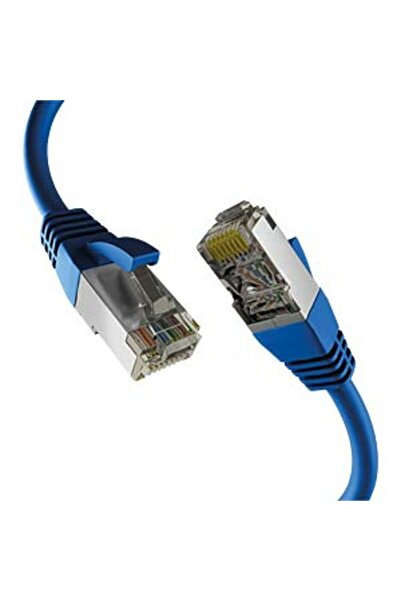 EFB RJ45 Patchkabel S/FTP PIMF Cat8.1 1,00m blau