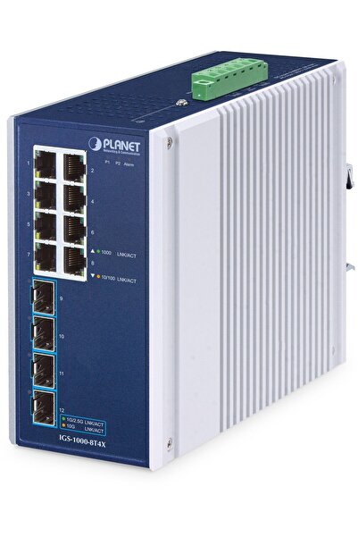Planet Switch industrial cu 8 porturi IGS-1000-8T4X