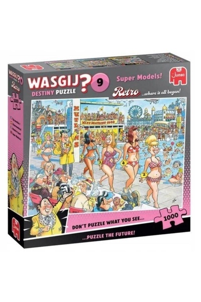 TM TOYS Puzzle 1000 Wasgij Jumbo Retro model