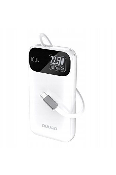 DUDAO Powerbank K31 10000 Mah 22.5W Pd with Built-In Cable