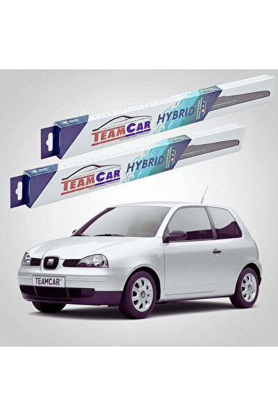 TEAMCAR Lamele ștergătoare Seat Arosa 6H 1999-2004 |   Set frontal hibrid – T...