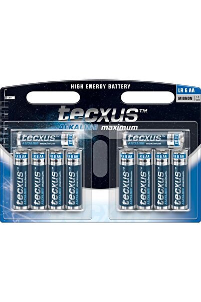TECXUS Baterie alcalină LR6 / AA 1,5V 23761 /10 buc./