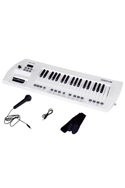 Jokomisiada Pian electric + microfon 37 clape Instrument pentru copii IN0173