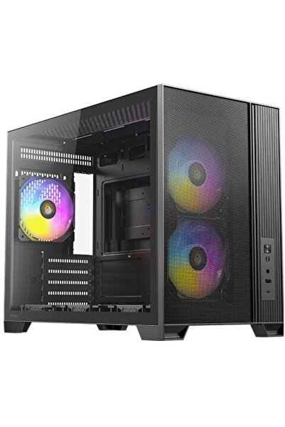 ANTEC Carcasă Carcasă pentru computer Flux M Black Micro-ATX ITX